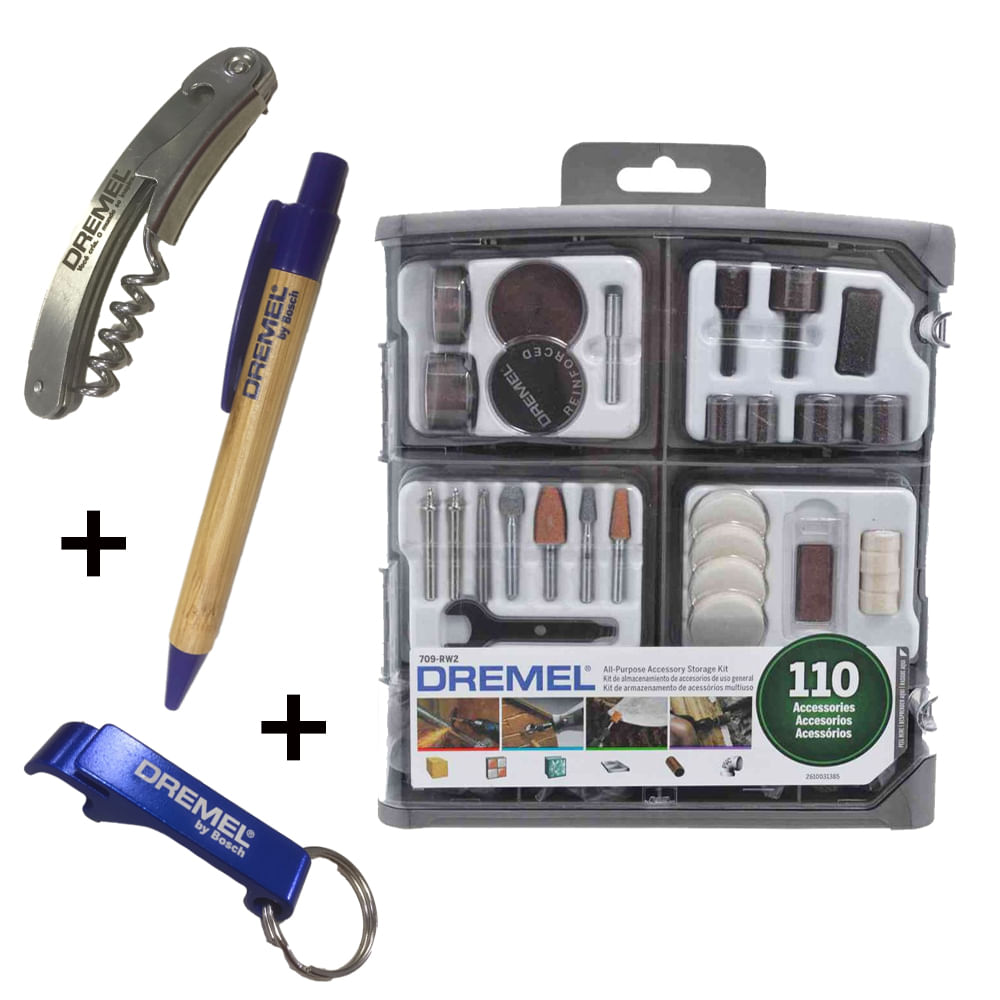 Dremel Accessory Kit 709-RW2 All Purpose 110 Accessories