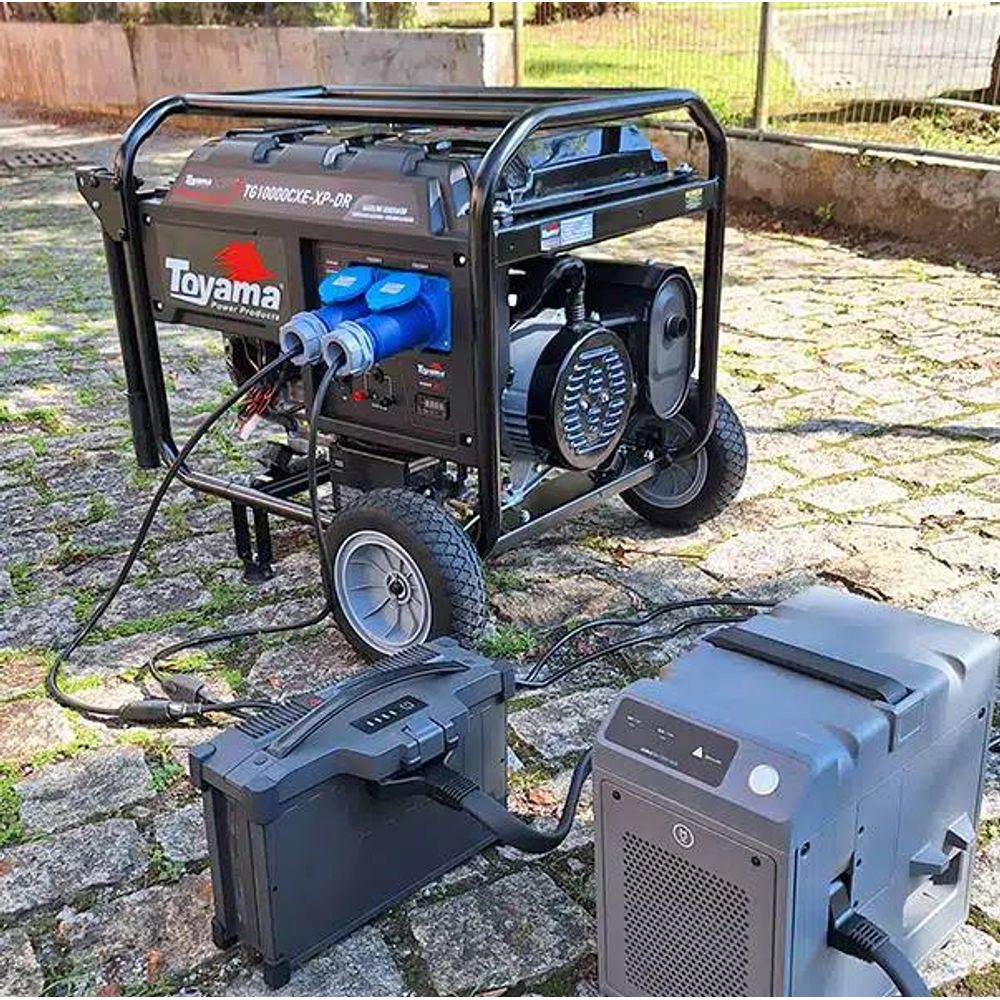 Gerador de Energia a Gasolina TG10000CXE-XP-DR - Resseg