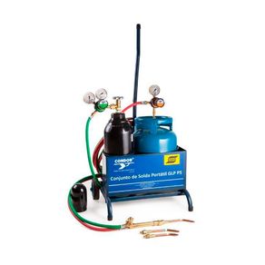 Conjuto Pratico de Solda e Corte GLP