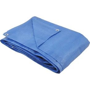 Lona Polietileno 3 x 2 Laranja/Azul 150 Micras 3x2