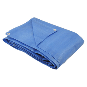 Lona Polietileno 6 x 5 Laranja/Azul 150 Micras 6x5