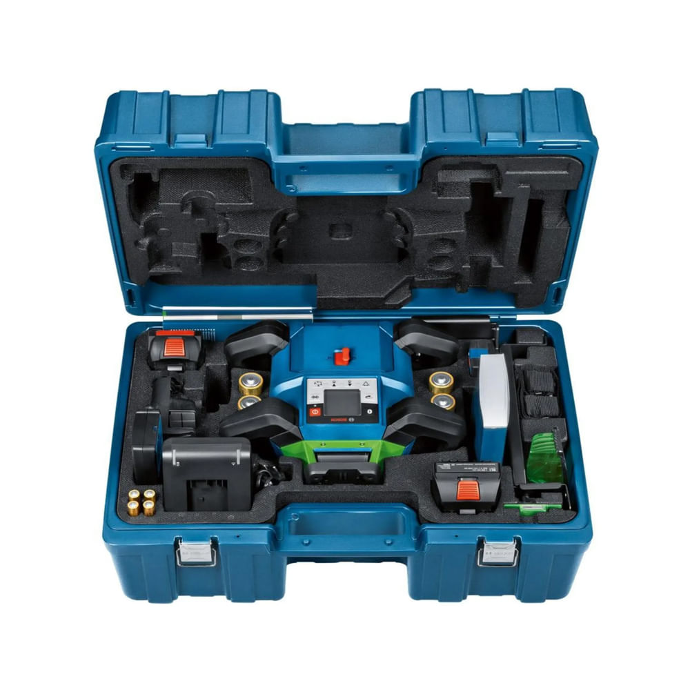 LEVEL(レヴェル) Nível laser rotativo Bosch GRL 650 CHVG com maleta - Resseg