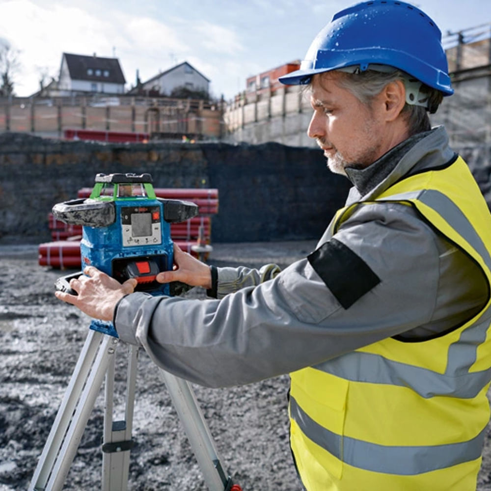Nível laser rotativo Bosch GRL 650 CHVG com maleta - Resseg Nível laser rotativo Bosch GRL 650 CHVG com maleta - Resseg