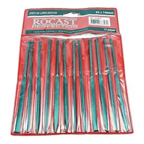 Jogo Lima Agulha Com 12 Peças