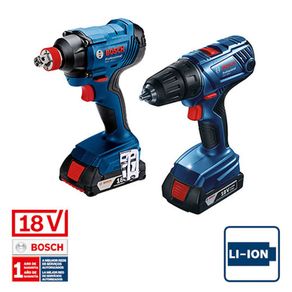 Kit Parafusadeira GSB180LI + Chave de Impacto GDX 180LI BIVOLT