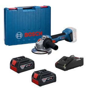 Esmerilhadeira a bateria Bosch GWS 18V-8 2B+MAL Não se aplica